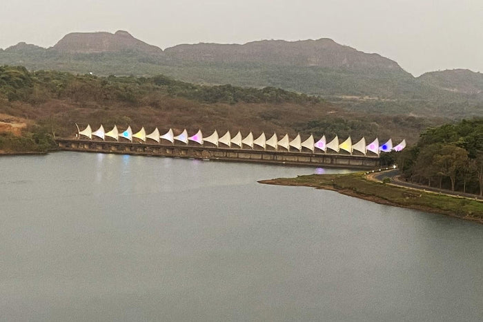 Skydining in Aamby Valley City, Maharashtra