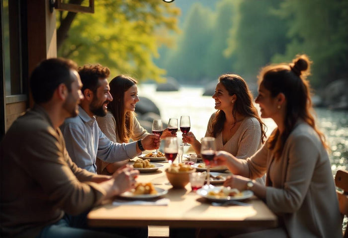 Riverside Israeli Lunch & Local Apple Wine Tasting Experience in Kasol