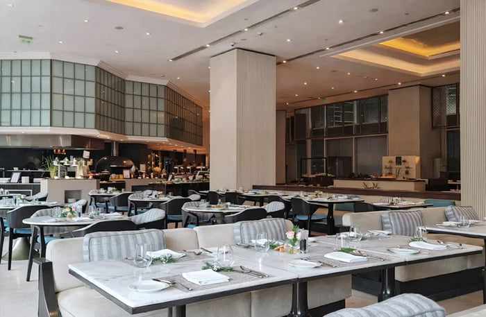 Dinner Buffet Experience for Two at Quattro, The Leela Bhartiya City Bengaluru