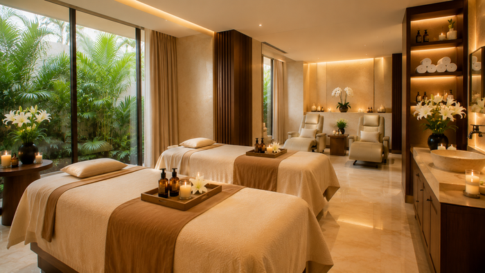Soothing One-Hour Couple Swedish Massage at Meghavi Wellness Spa - Renaissance Hotel - Ahmedabad