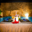 By the Blue Poolside Dining by Grand Mercure Bangalore