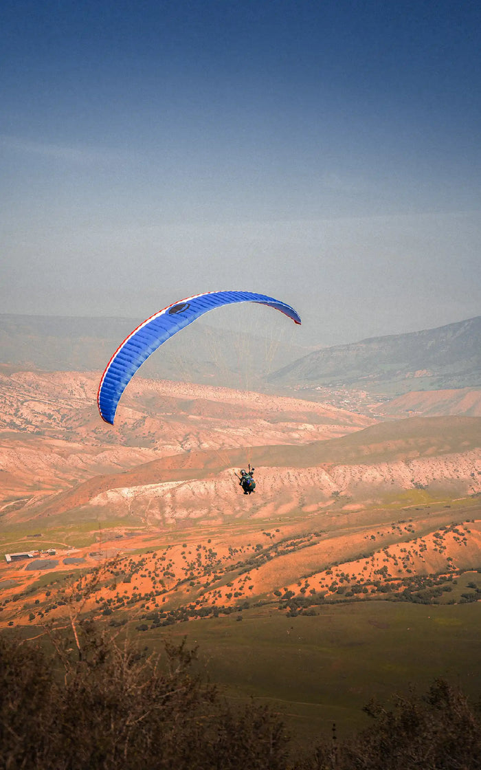 Paragliding in Nandi Hills