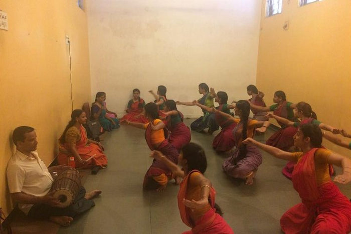 Bharatnatyam dance session