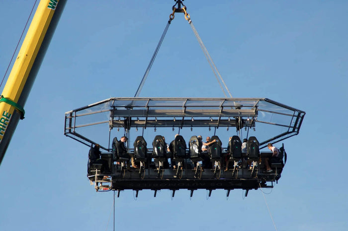 Skydining in Rishikesh