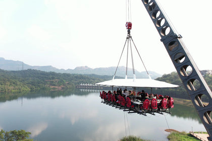Elevated SkyDining Experience with Panoramic Views in Rishikesh