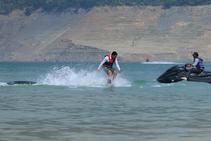 Flyboarding in Rishikesh