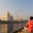 Boat Ride at the Taj Mahal