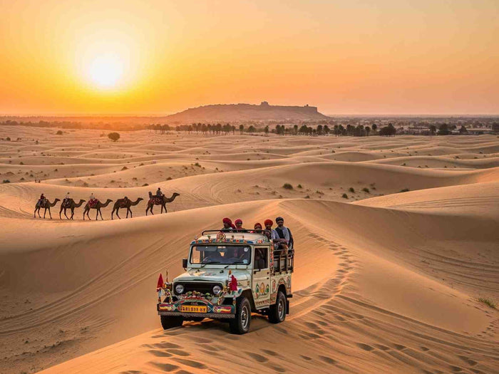 Exclusive Private Jeep Safari Experience for One in Jaisalmer