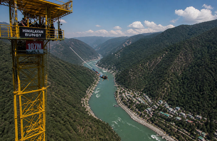 Adrenaline-Packed Rishikesh Thrill Combo with Multiple Bungee Jump Styles and Activities