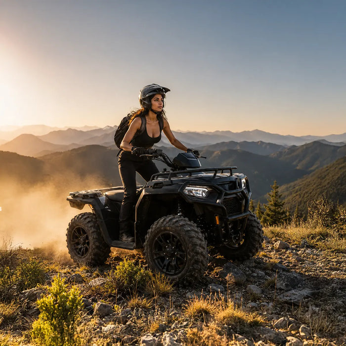 Adventure-Filled 3 KM Sportsman 570 ATV Self-Drive Adventure in Palampur