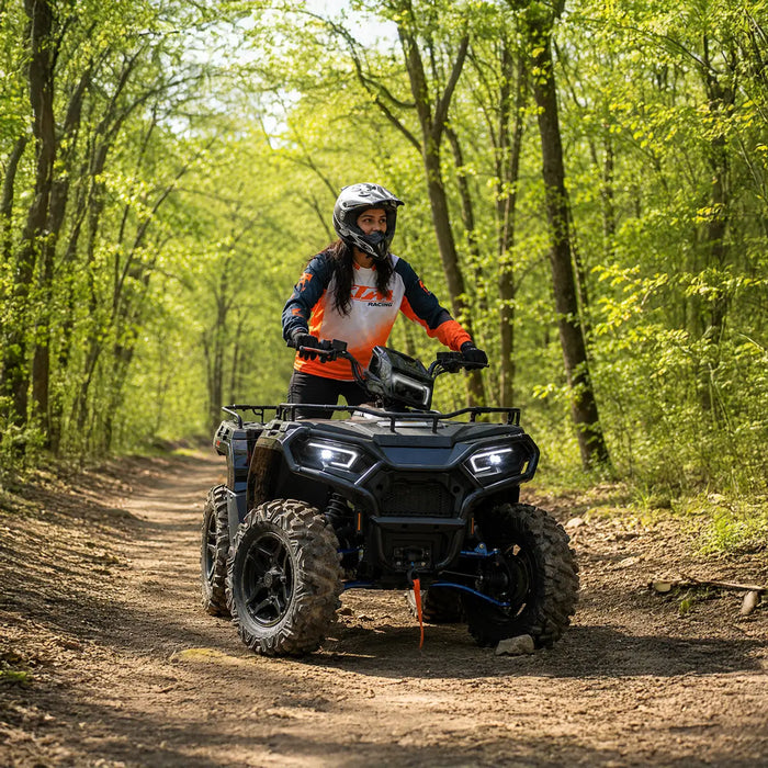 Adventure-Filled 7 KM Razor 570 ATV Passenger Ride Experience in Palampur