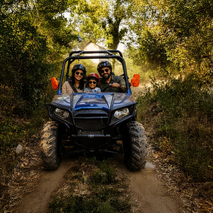 Adventure-Filled Razor 570 3-Seater ATV Driving Experience on Palampur's Tea Track