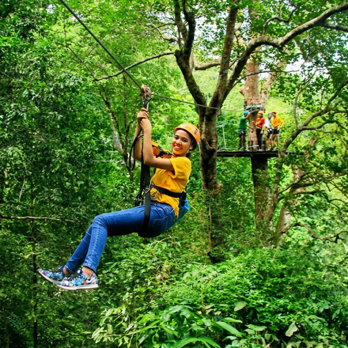 Thrilling Eagle Rock Ziplining Experience in Parunthumpara