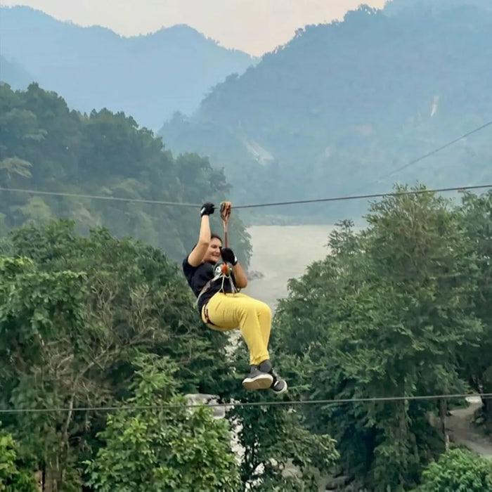 Adventure-Loaded White Water Ziplining in Rishikesh