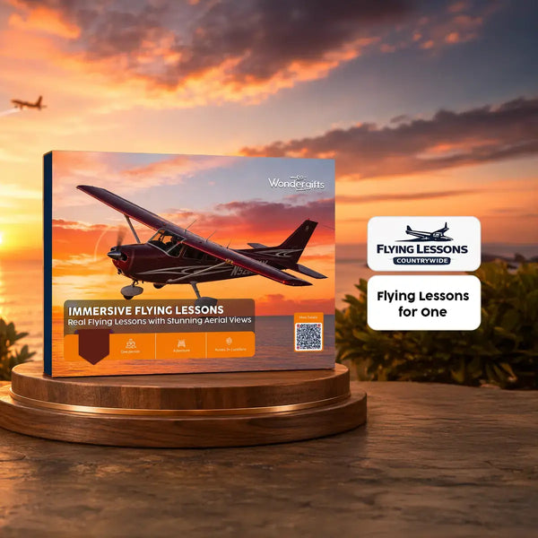 Aviation Adventure Gift Box: Immersive Flying Lessons with Panoramic Views Across 3+ Locations in India