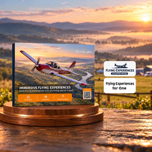 Aviation Adventure Gift Box: Explore 30+ Immersive Flying Experiences with Panoramic Views Across India