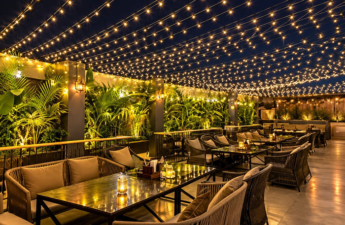 Barish Lounge & Rooftop Noida - Flavourful Dining Experience for Two with Rooftop Views