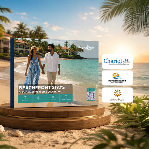 Beachfront Staycations Gift Box: Exquisite Stays by the Shore at 20+ Hotels