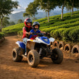 Beginner-Friendly Phoenix 200 ATV Driving Experience on Palampur's Tea Track