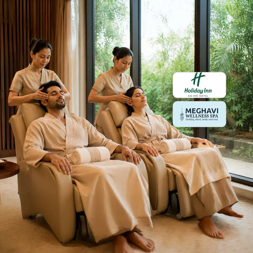 Blissful One-Hour Couple Swedish Massage at Meghavi Spa - Holiday Inn Hotel - Bengaluru