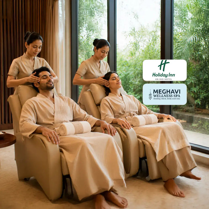 Blissful One-Hour Couple Swedish Massage at Meghavi Spa - Holiday Inn Hotel - Bengaluru
