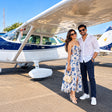 Breathtaking Private Cessna 172 Aerial Joyride Over Mumbai Cake, Bouquet and Banner