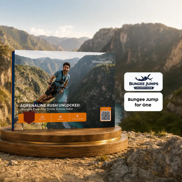 Bungee Jump Gift Box: Heart-Pounding Free-Fall Adventures Across India