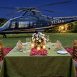 Candlelight Dinner Experience for Two with Helicopter-Themed Setup in Gurugram