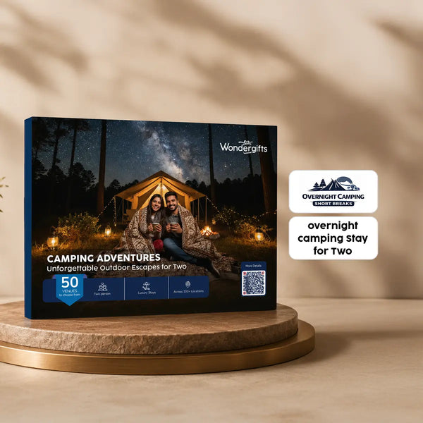 Camping Adventure Gift Box: Tranquil Stays & Outdoor Adventures for Two Across 100+ Locations in India
