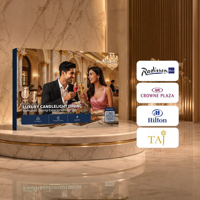 Candlelight Dinner Gift Box: Romantic Dining Experiences for Two at Top Premium Venues Across India