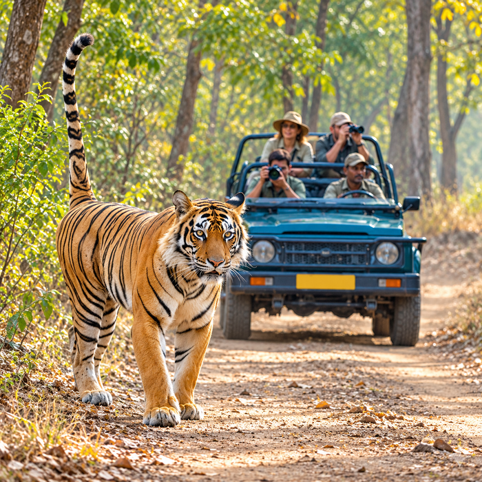 Captivating Private Jeep Safari in Jim Corbett's National Park Zones or Eco Tourism Zones