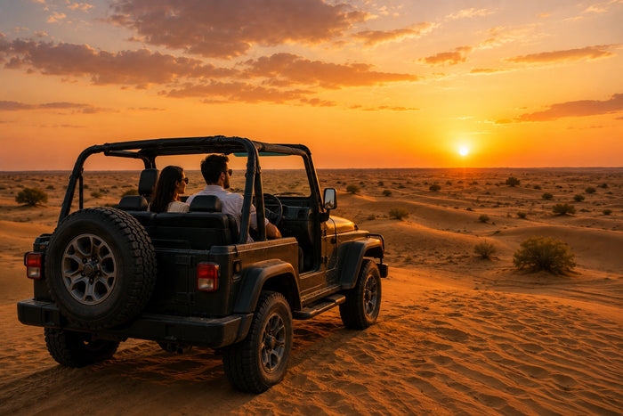 Exclusive Private Jeep Safari Experience for One in Jaisalmer