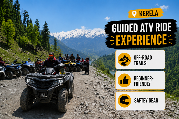 Guided ATV Driving Experience Through Kerala's Rugged Nature Trails