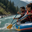 Romantic Himalayan Couples Boating Experience on the Beas River, Manali