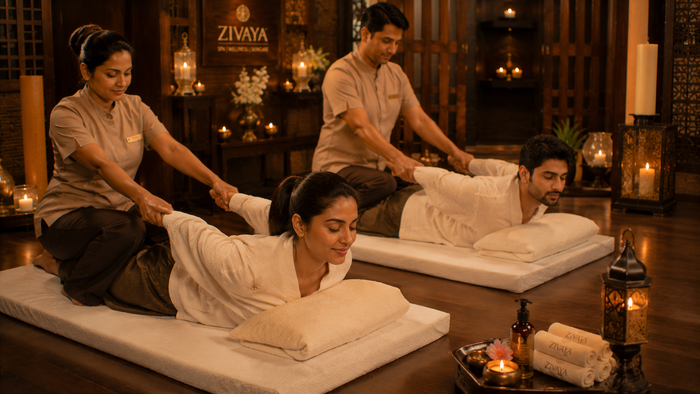 Soothing One-Hour Couple Massage at Zivaya Spa Le Méridien Gurgaon, Delhi NCR