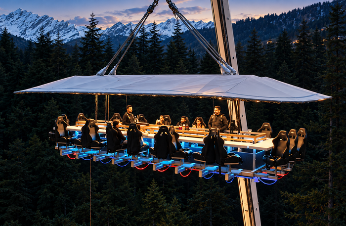 FlyDining Manali - Breathtaking Himalayan Sky Dining Experience for Two