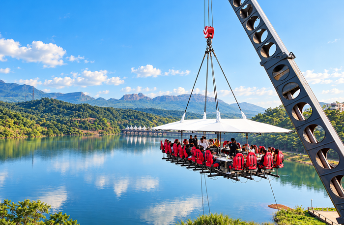 SkyDining Aamby Valley City - Extraordinary Aerial Dining Experience for Two