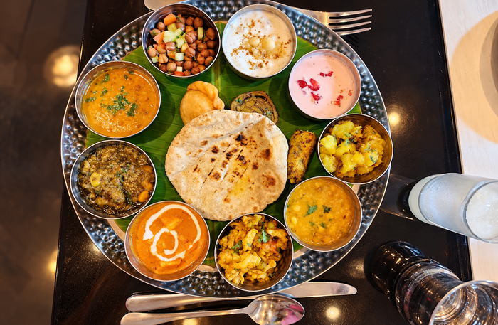 Tuskers Sofitel Mumbai - Authentic Vegetarian Lunch Thali Experience