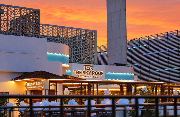 The Sky Roof Gurugram - Rooftop Dining Experience for Two with Skyline Views