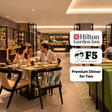 Hilton Garden Inn Bengaluru - Premium Lunch or Dinner for Two at F5