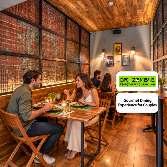 Dr. Zombie Connaught Place - Gourmet Dining Experience for Two
