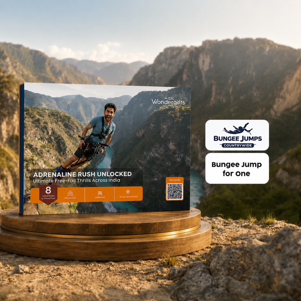 Bungee Jump Gift Box: Heart-Pounding Free-Fall Adventures Across India