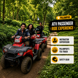 Instructor-Driven Sportsman 570 ATV Passenger Ride on Palampur's Tea Track