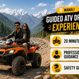 Thrilling 20-Minute Off-Road ATV Adventure Along Manali's Mountain Trails