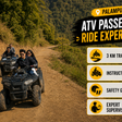 Exciting 3 KM Sportsman 570 ATV Passenger Ride Experience in Palampur