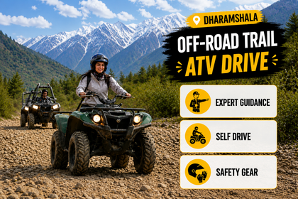 Adventure-Filled Off-Road Trail ATV Driving Experience in Dharamshala