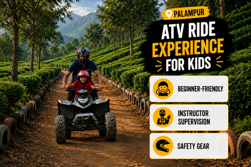 Beginner-Friendly Phoenix 200 ATV Ride Experience for Kids in Palampur