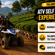 Beginner-Friendly Phoenix 200 ATV Driving Experience on Palampur's Tea Track