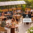 Nofilter Cafe & Bar New Delhi - Open Rooftop Dining Experience for Two