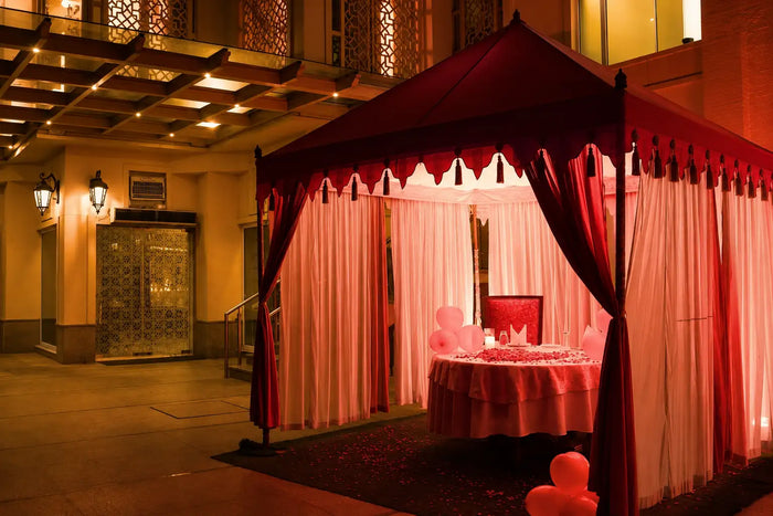 Romantic Dining Experience for Two at The Umrao Delhi with Cabana and 3-Course Meal